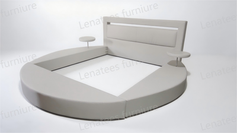 Zeg vaarwel tegen het vierkante, ronde bed en laat de liefde zich verspreiden in de slaapkamer