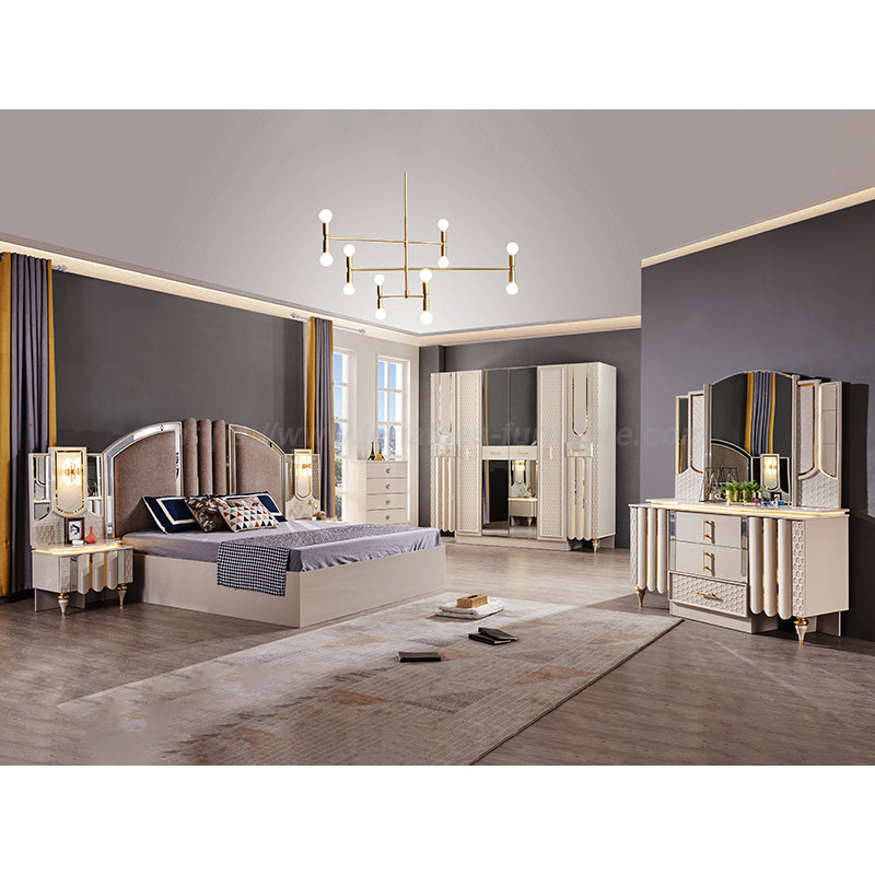Dubbele ded moderne slaapkamer set