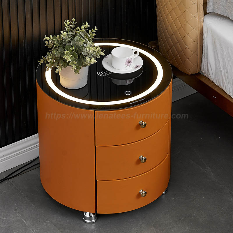 Luxe slaapkamer opslag nachtkastje