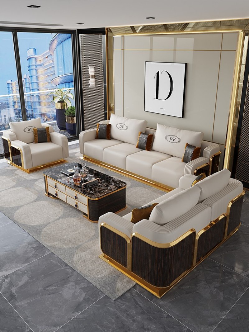 Modulair licht luxe bank | Definieer je high-end woonkamer vrij