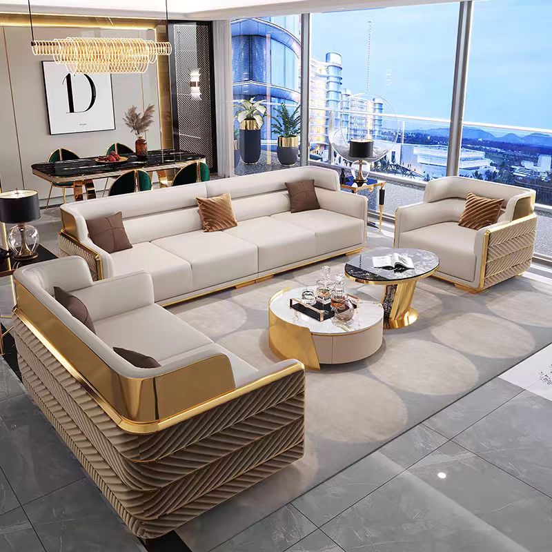 Modulair licht luxe bank | Definieer je Italiaanse woonkamer vrij