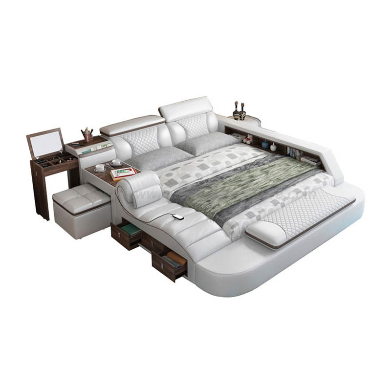 Modern slim bed