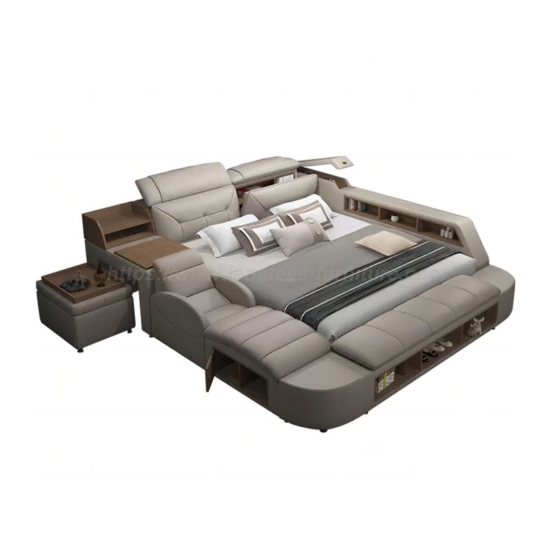 Slimme bed met massage